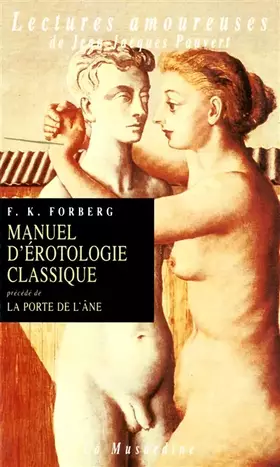 Couverture du produit · Manuel d'érotologie classique