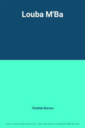 Couverture du produit · Louba M'Ba