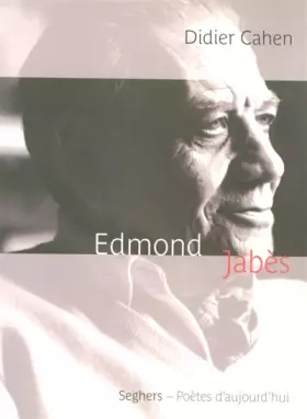 Couverture du produit · Edmond Jabès