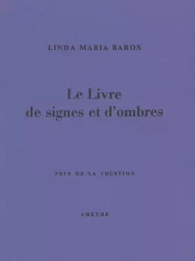 Couverture du produit · Le livre de signes et d'ombres