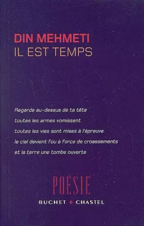 Couverture du produit · IL EST TEMPS