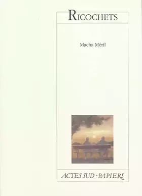 Couverture du produit · Ricochets