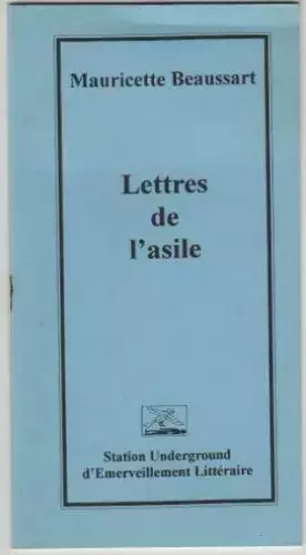 Couverture du produit · Lettres de l'asile