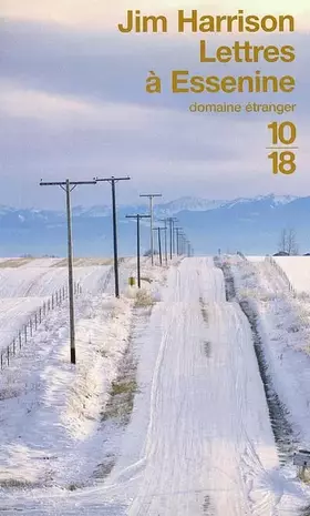 Couverture du produit · Lettres à Essenine (édition bilingue français/anglais)