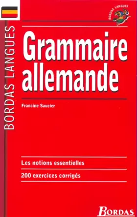 Couverture du produit · Bordas langues : Grammaire allemande