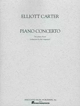 Couverture du produit · Carter: Piano Concerto (Solo Part with Piano Reduction)