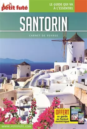 Couverture du produit · Guide Santorin 2020 Carnet Petit Futé