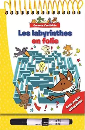 Couverture du produit · Les labyrinthes en folie a partir de 4 ans