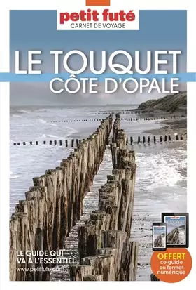 Couverture du produit · Guide Le Touquet - Côte D'opale 2023/2024 Carnet Petit Futé (2023-2024)