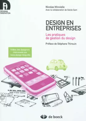 Couverture du produit · Design en Entreprises les Pratiques de Gestion du Design