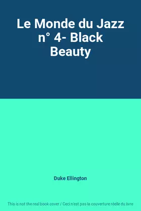 Couverture du produit · Le Monde du Jazz n° 4- Black Beauty