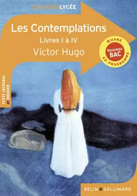 Couverture du produit · Les Contemplations: Livres I à IV