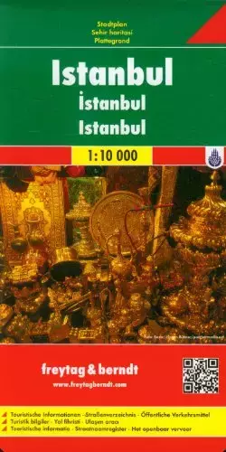 Couverture du produit · Istanbul: 1:10000 (freytag & berndt Stadtpläne)