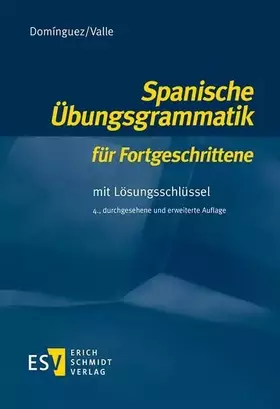 Couverture du produit · Spanische Übungsgrammatik für Fortgeschrittene: Mit Lösungsschlüssel