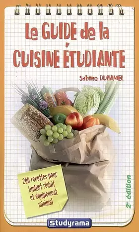 Couverture du produit · Le guide la cuisine étudiante