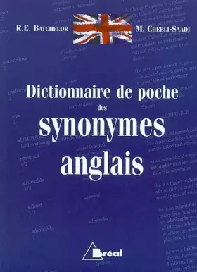 Couverture du produit · Dictionnaire de poche des synonymes anglais