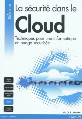 Couverture du produit · La Sécurité dans le Cloud: Techniques pour une informatique en nuage sécurisée