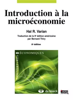 Couverture du produit · Introduction à la microéconomie (2015)