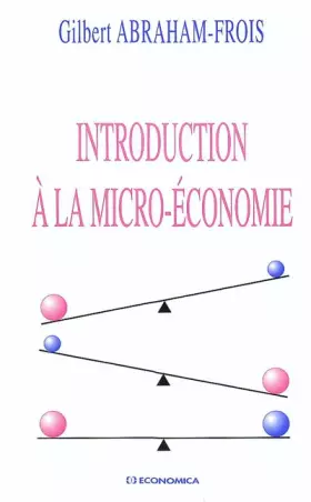 Couverture du produit · Introduction à la micro-économie