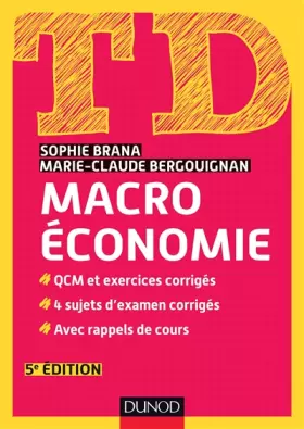 Couverture du produit · TD Macroéconomie - 5e édition