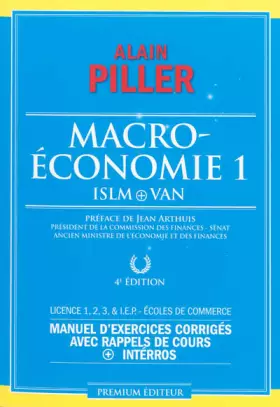 Couverture du produit · MACROECONOMIE MODELE ISLM+VAN 4EMED