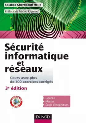 Couverture du produit · Sécurité informatique et réseaux - 3e édition - Cours avec plus de 100 exercices corrigés