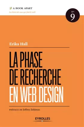 Couverture du produit · La phase de recherche en web design, n° 9