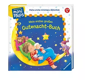Couverture du produit · Mein erstes großes Gutenacht-Buch: Ab 12 Monaten (Meine erste ministeps-Bibliothek)