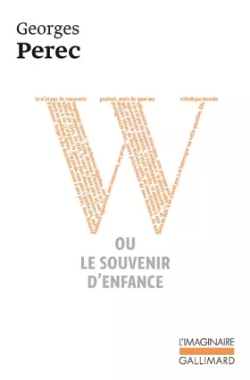 Couverture du produit · W ou Le souvenir d'enfance