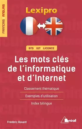Couverture du produit · Les mots clés de l'informatique et d'internet: BTS - IUT - Licence