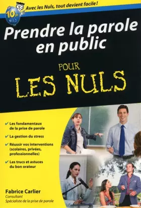 Couverture du produit · Prendre la parole en public Poche pour les Nuls