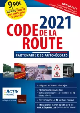 Couverture du produit · code de la route 2021