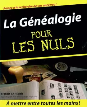 Couverture du produit · La Généalogie pour les nuls