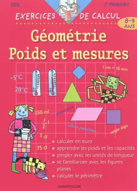 Couverture du produit · Géométrie, poids et mesures : 8-9 ans