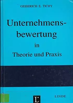 Couverture du produit · Unternehmensbewertung in Theorie und Praxis