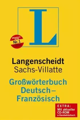 Couverture du produit · Langenscheidt Großwörterbuch Deutsch-Französisch