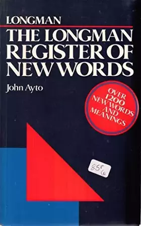 Couverture du produit · The Longman Register of New Words