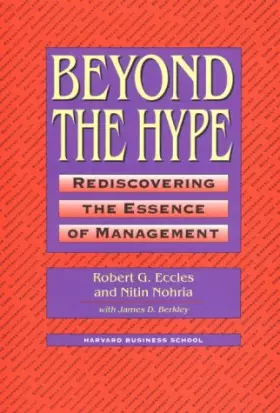 Couverture du produit · Beyond the Hype: Rediscovering the Essence of Management