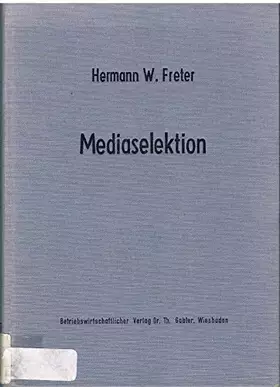 Couverture du produit · Mediaselektion (Unternehmensführung und Marketing)