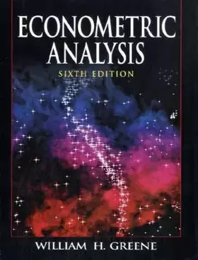 Couverture du produit · Econometric Analysis: International Edition