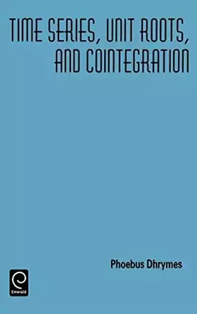 Couverture du produit · Time Series, Unit Roots, And Cointegration