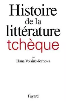 Couverture du produit · Histoire de la littérature tchèque