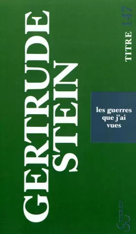 Couverture du produit · Les guerres que j'ai vues