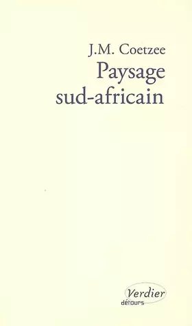 Couverture du produit · Paysage sud-africain (0000)