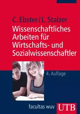 Couverture du produit · Wissenschaftliches Arbeiten für Wirtschafts- und Sozialwissenschaftler