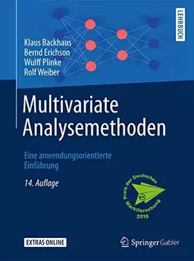 Couverture du produit · Multivariate Analysemethoden: Eine anwendungsorientierte Einführung