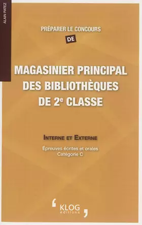 Couverture du produit · Préparer le concours de magasinier principal des bibliothèques de 2e classe