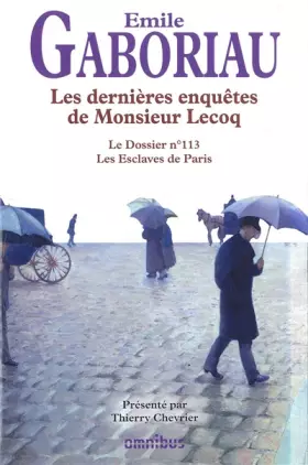 Couverture du produit · Les dernières enquêtes de Monsieur Lecoq (2)