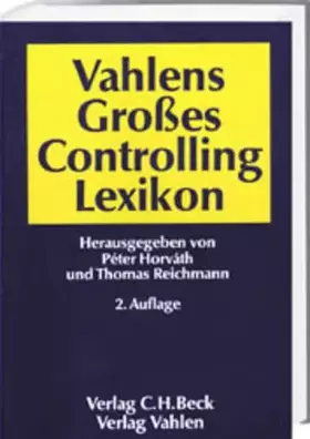 Couverture du produit · Vahlens Großes Controllinglexikon