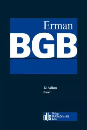 Couverture du produit · BGB: Handkommentar mit AGG, EGBGB (Auszug), ErbbauRG, LPartG, ProdHaftG, UKlaG, VBVG, VersAusglG und WEG